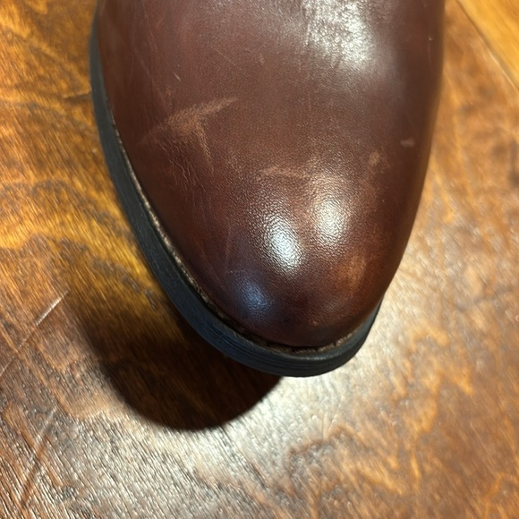 KRBonell Dark Brown Western Look Ankle Boots Adjustable Straps W/Zipper Size 9 - Picture 12 of 15